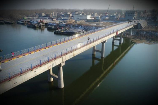 一橋飛架南北，舊貌換新顏–渦陽(yáng)縣高爐大橋危橋改造紀(jì)實(shí)